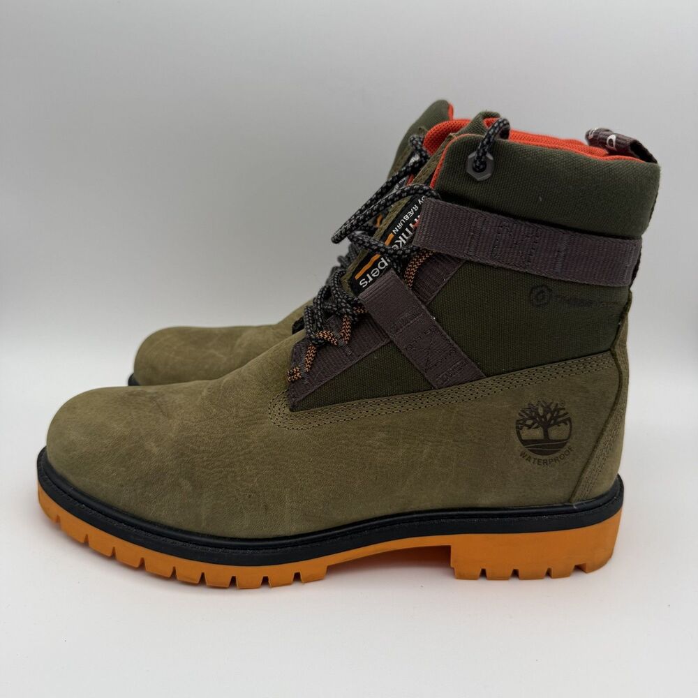TIMBERLAND x RÆBURN EARTHKEEPERS HERITAGE 6" Dark Green MENS 8 RARE